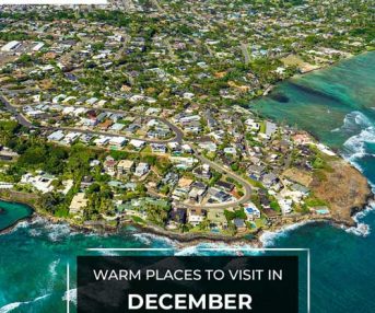Warm places to visit in December