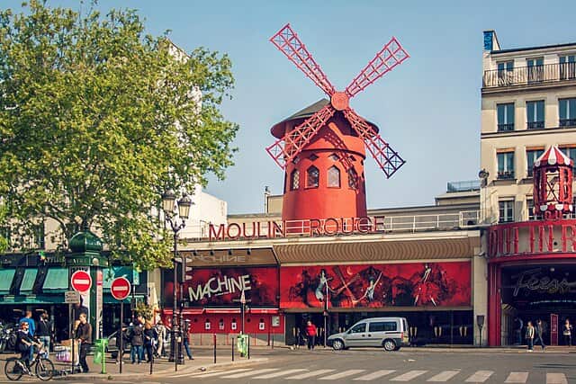 The Moulin Rouge is one of the best places to visit in Paris as it is located in the heart of the city. 