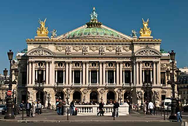Palais Garnier is one of the most famous places to visit in Paris. It is the most famous opera in the world.