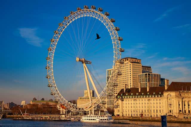 The Eye is one of the most iconic places to visit in London. 