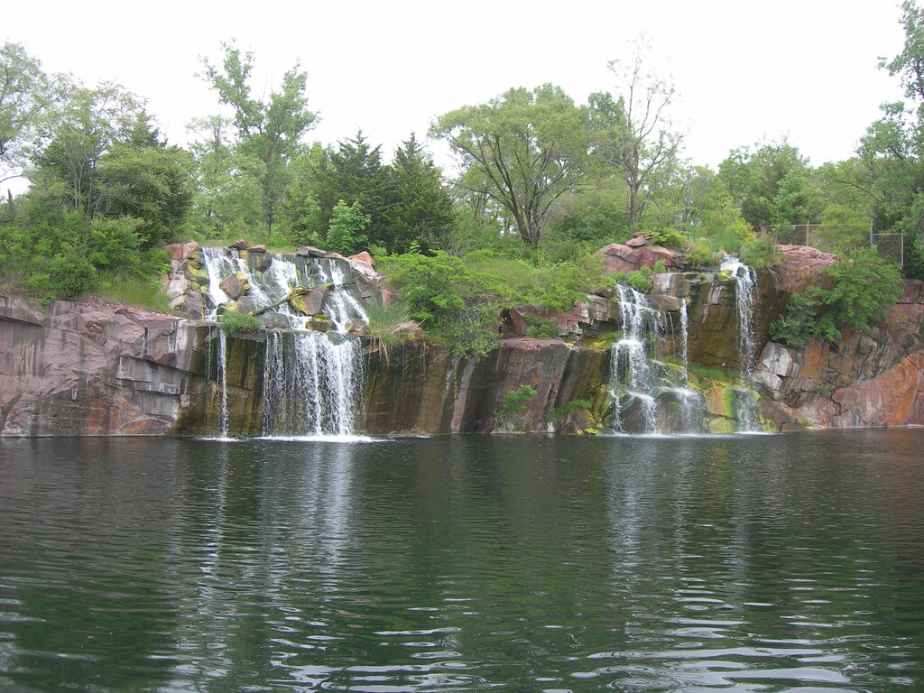 Waterfalls in Marquette County