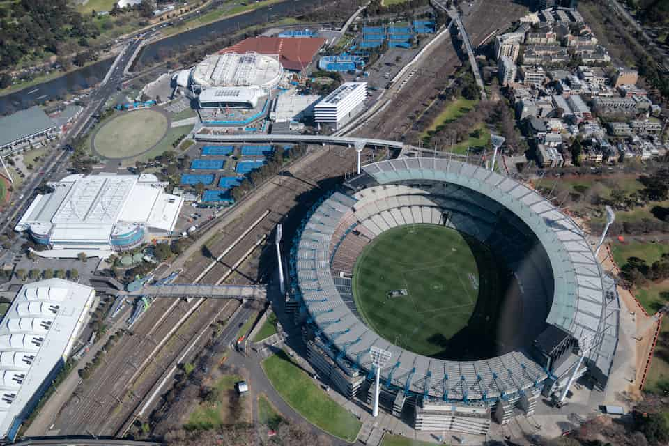 Melbourne Cricket Ground and the National Sports Museum 