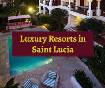 Luxury resort in saint lucia