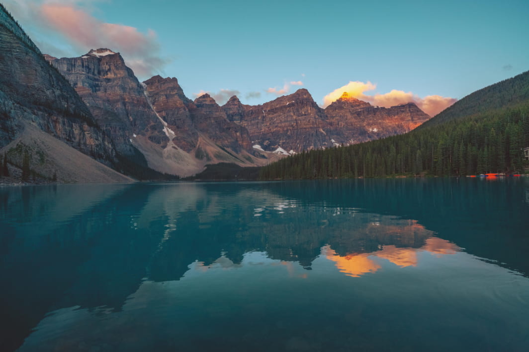 Camping at Banff National Park, Canada 