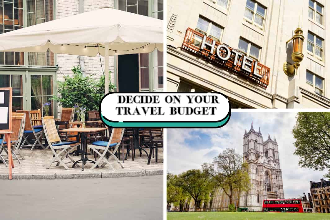 Decide on your Travel Budget 