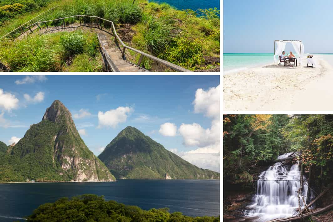 Romantic Getaways in Saint Lucia  