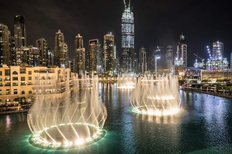 The Dubai Fountain 