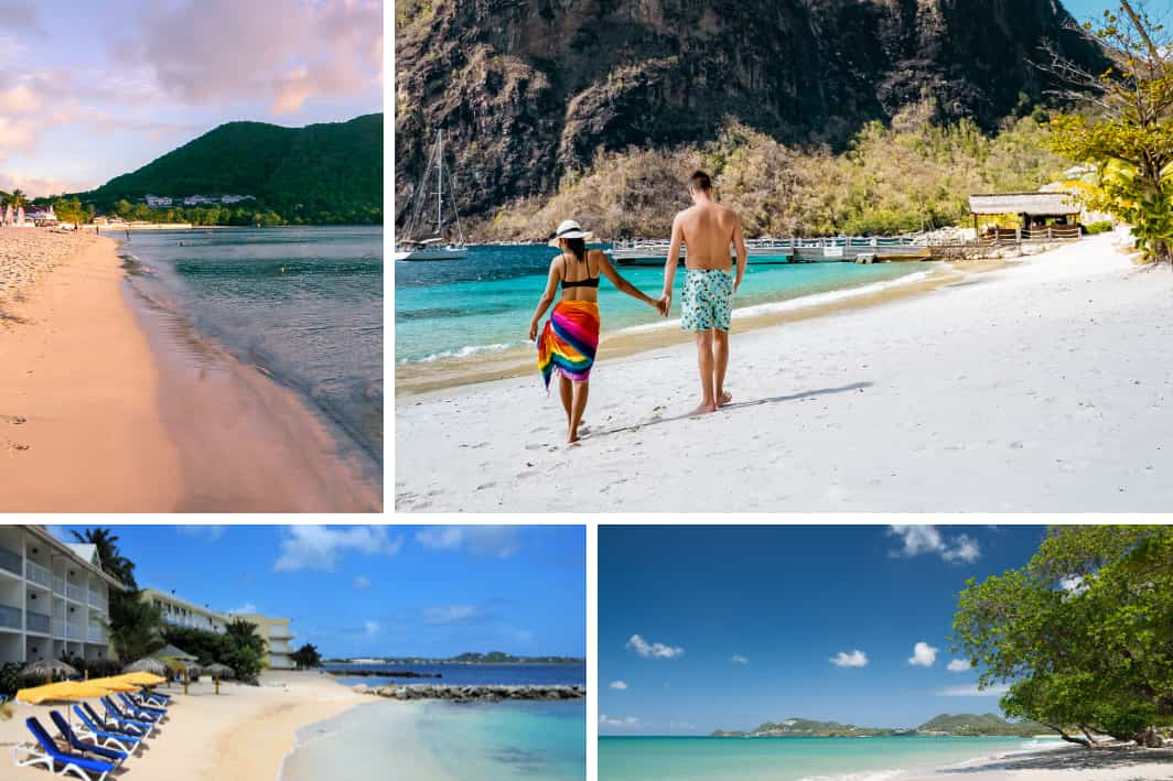 Top Beaches in Saint Lucia  