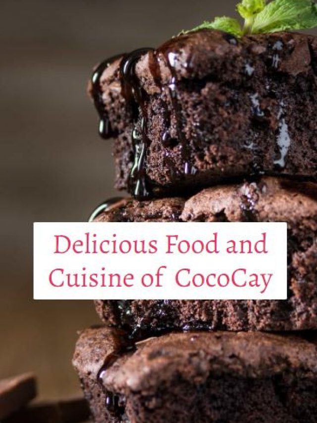 Delicious Food and Cuisine of CocoCay