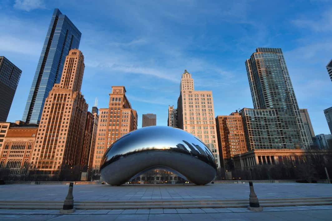 Millennium Park and Cloud Gate 